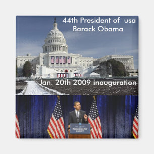 44th President of usa, Barack Obama Magnet