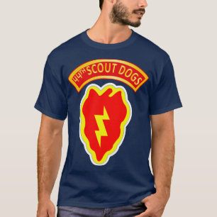 44th Scout Dog Platoon 25th Infantry Div T-Shirt