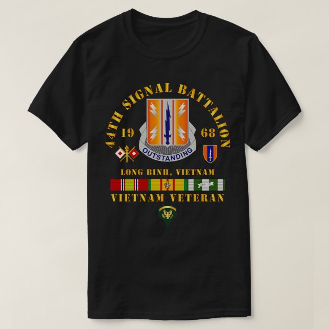44th Signal Bn 1st Sig Bde Vietnam Vet Spec T-Shirt (Design Front)