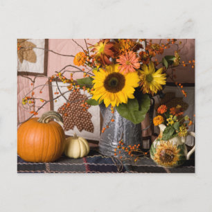 4549 Autumn Still Life Postcard