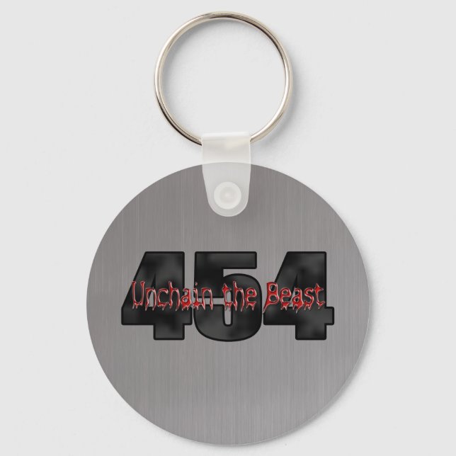 454 Big Block Beast chevy Key Ring (Front)