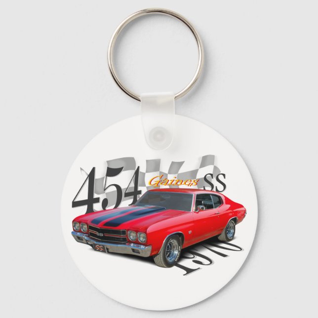 454 SS KEY RING (Front)