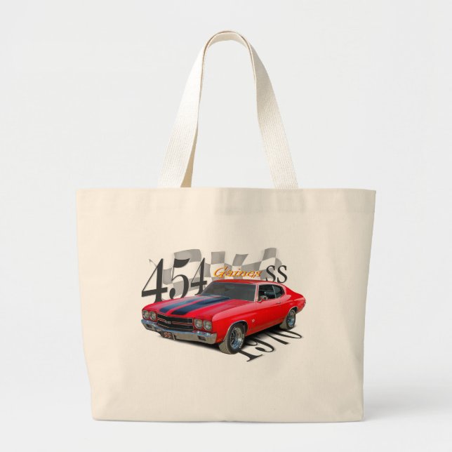 454 SS LARGE TOTE BAG (Front)