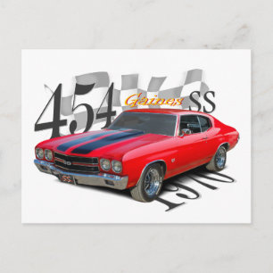 454 SS POSTCARD