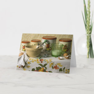 4558 Kitchen Canisters Mother's Day Card