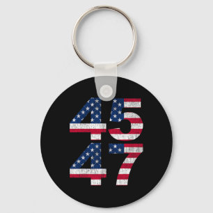 45 47 2024 President Vintage Key Ring