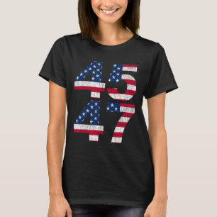 45 47 2024 President Vintage T-Shirt