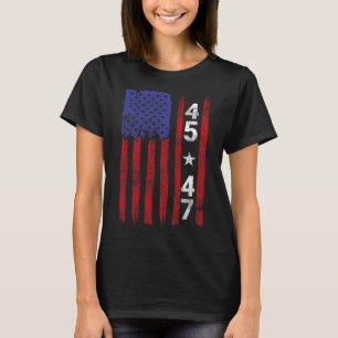 45 47 Trump Presidential Election 2024 Patriotic U T-Shirt