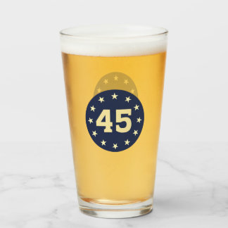 45 AND 47 DESIGN GLASS TUMBLER