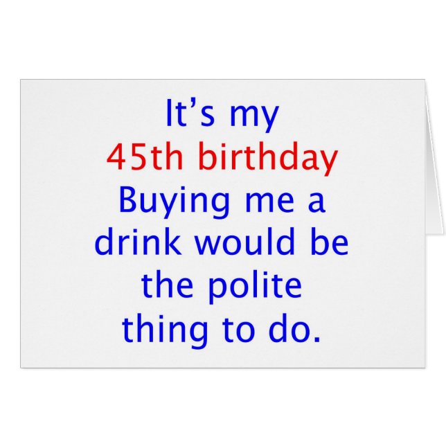 45 buy me a drink (Front Horizontal)