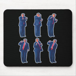 45 Dance Donald Trump 47th President Trump 1  Mouse Pad