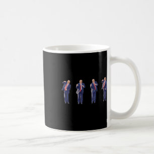 45 Dance President Donald J Trump 2024 Never Surre Coffee Mug