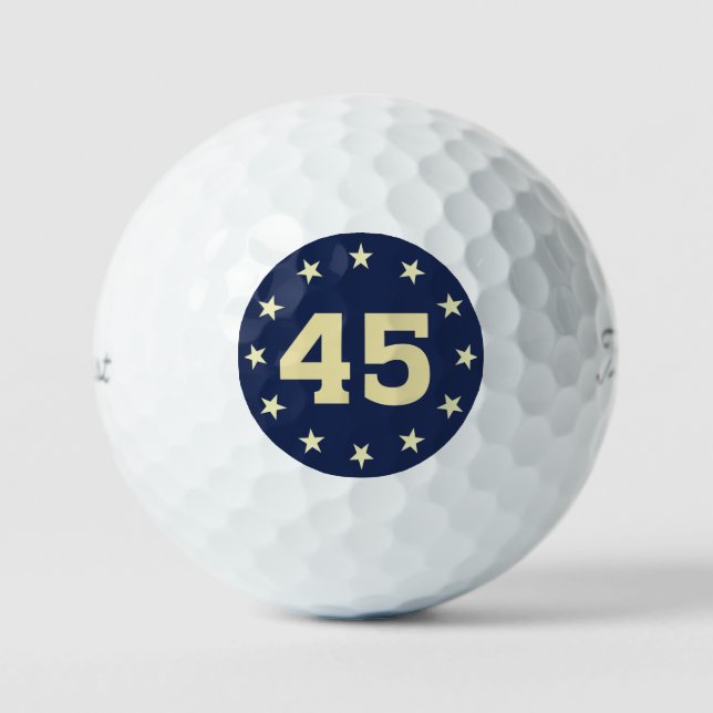 "45" GOLF BALLS (Front)