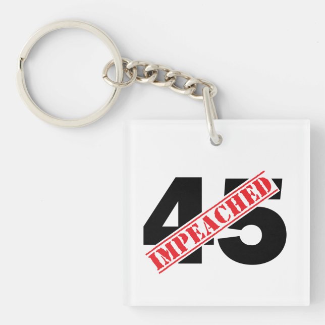 45 Impeached Key Ring (Front)