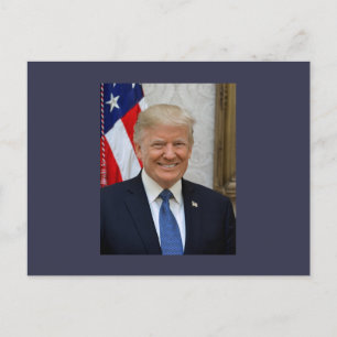 45 President Donald Trump Announcement Postcard