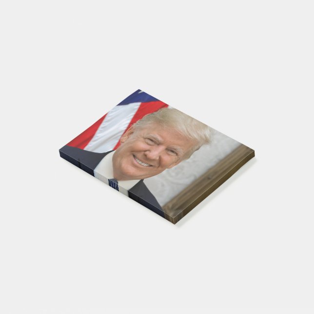 45 President Donald Trump Post-it Notes (Angled)