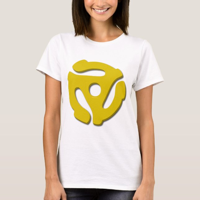 45 Record Adapter T-Shirt (Front)