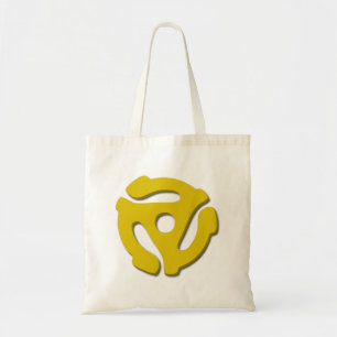 45 Record Adapter Tote Bag
