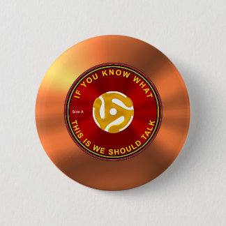 45 rpm Ice Breaker 6 Cm Round Badge