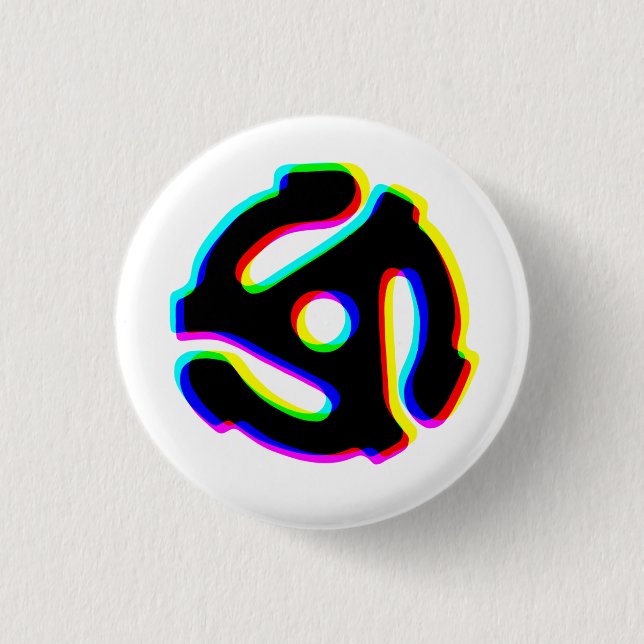 45 RPM Record Adapter Button (Front)