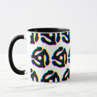 45 RPM Record Adapter Mug