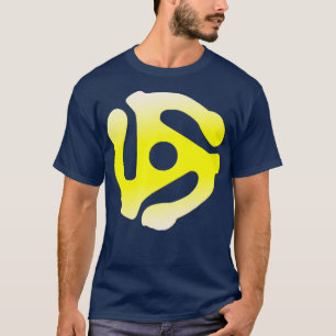 45 RPM Spider Adapter Dj Shirt Record Album 80s