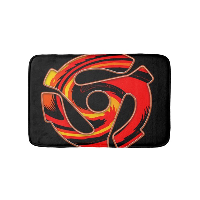45 RPM Spider  Bath Mat (Front)
