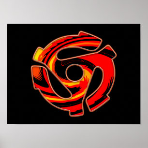 45 RPM Spider  Poster