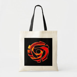 45 RPM Spider Tote Bag