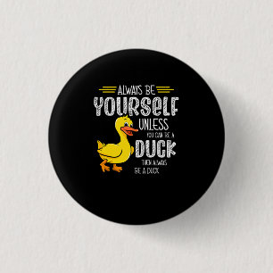 45.Rubber duck for a Duck Lovers 3 Cm Round Badge