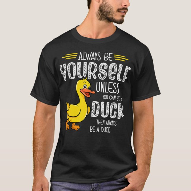 45.Rubber duck for a Duck Lovers T-Shirt (Front)