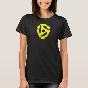 45 Vinyl Record Insert Distressed T-Shirt