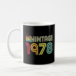 45 Year Old Vintage 1978 45th Birthday Coffee Mug