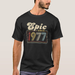 45 Years Old 45th Birthday Decoration Epic Since 1 T-Shirt