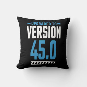 45 Years Old Birthday Gift Cushion
