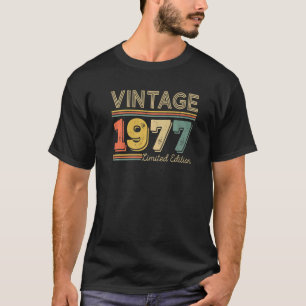 45 Years Old Vintage 1977 45th Birthday T-Shirt