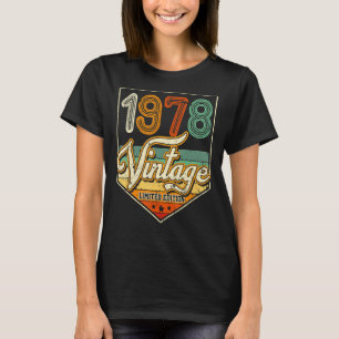 45 Years Old Vintage 1978 Limited Edition 45th Bir T-Shirt