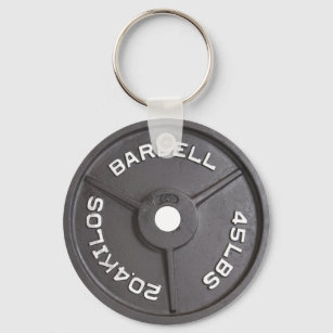 45lb Plate - Barbell Key Ring