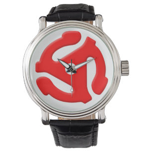 45rpm watch - red