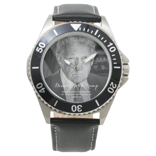 45th and 47th President of the US Donald Trump Watch (Front)