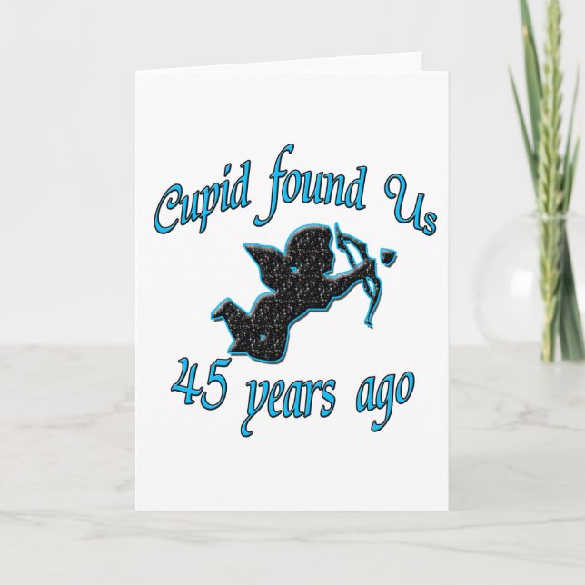 45th. Anniversary Card (Front)