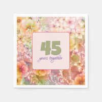 45th Anniversary Cosmos Floral Garden