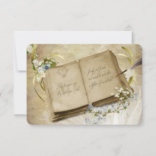 45th Anniversary Vow Renewal RSVP Invitation