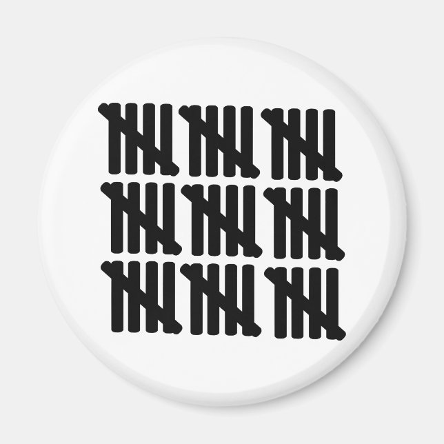 45th birthday magnet (Front)