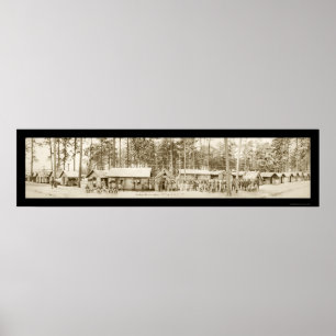 45th Infantry Officers Photo 1918 Poster