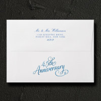 45th Sapphire Wedding Anniversary