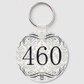 460 Area Code Key Ring
