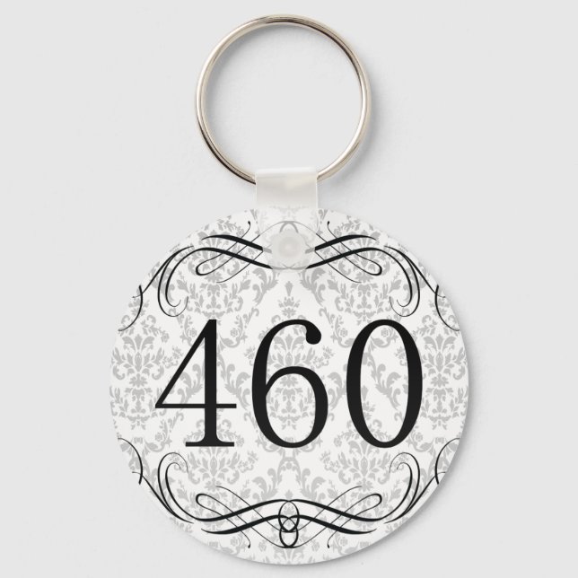 460 Area Code Key Ring (Front)