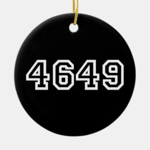 4649 Japanese Slang Yoroshiku Ceramic Ornament