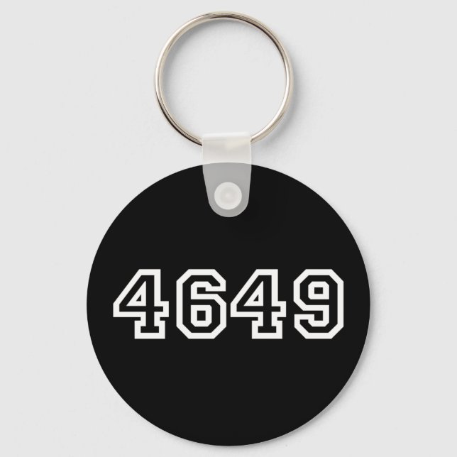 4649 Japanese Slang Yoroshiku Keychain (Front)
